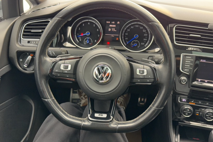 大众 高尔夫(进口) 2015款 2.0TSI R中控内饰7013
