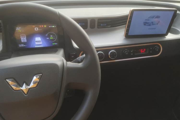 五菱汽车 宏光MINIEV 2021款 马卡龙时尚款 三元锂中控内饰12