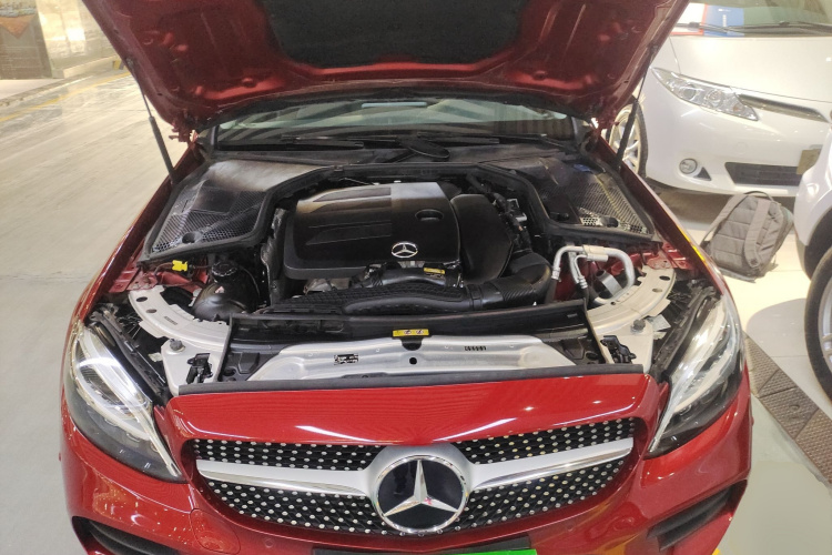 奔驰C级 2020款 C 200 L 时尚型运动版机舱底盘24