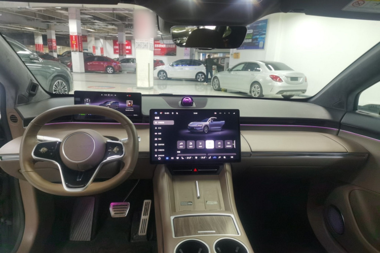 鸿蒙智行 智界R7 2025款 增程 251km Max中控内饰7002