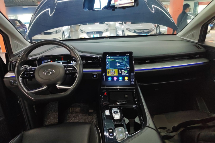 现代 库斯途 2021款 380TGDi 智爱旗舰版 TOP Premium中控内饰7002