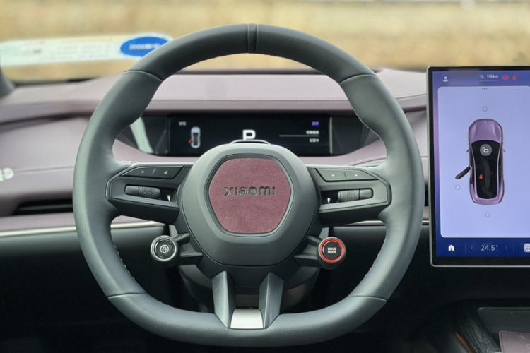 小米汽车 小米SU7 2024款 四驱超长续航高阶智驾Max版中控内饰7004