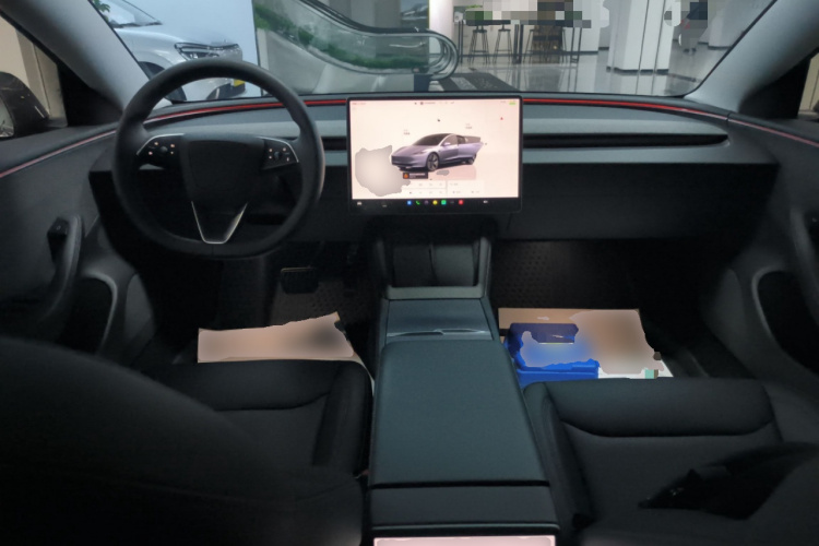 特斯拉 Model 3 2023款 长续航全轮驱动版中控内饰7002