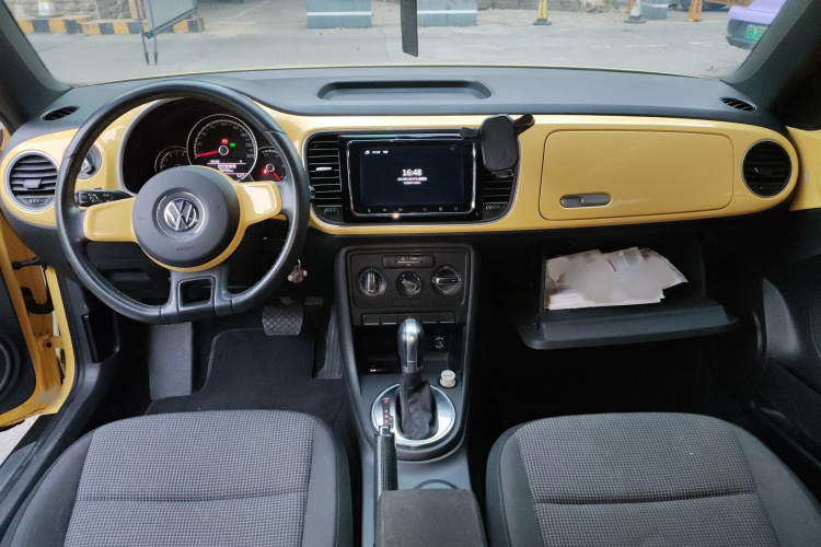 大众 甲壳虫 2014款 1.4TSI 时尚型中控内饰7002