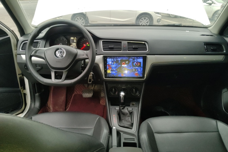 大众 朗逸 2017款 1.6L 自动风尚版中控内饰12