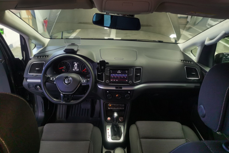 大众 夏朗 2018款 改款 380TSI 舒享型 7座中控内饰12