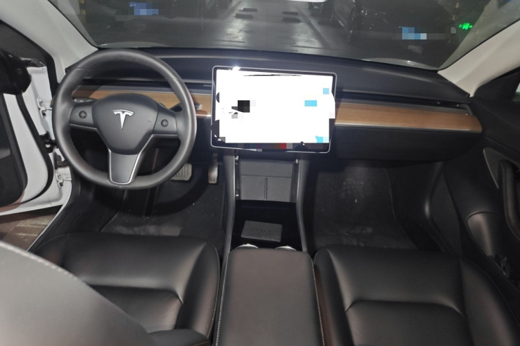 特斯拉 Model 3 2020款 改款 长续航后轮驱动版中控内饰7002
