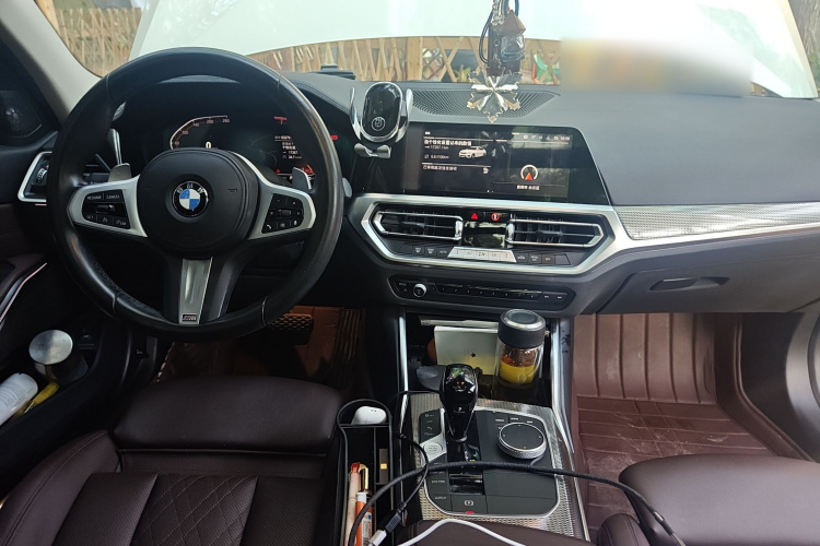 宝马3系 2022款 改款 325Li M运动曜夜套装中控内饰7002