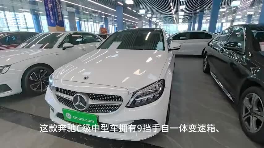 奔驰C级 2021款 C 200 L 时尚型运动版实拍1
