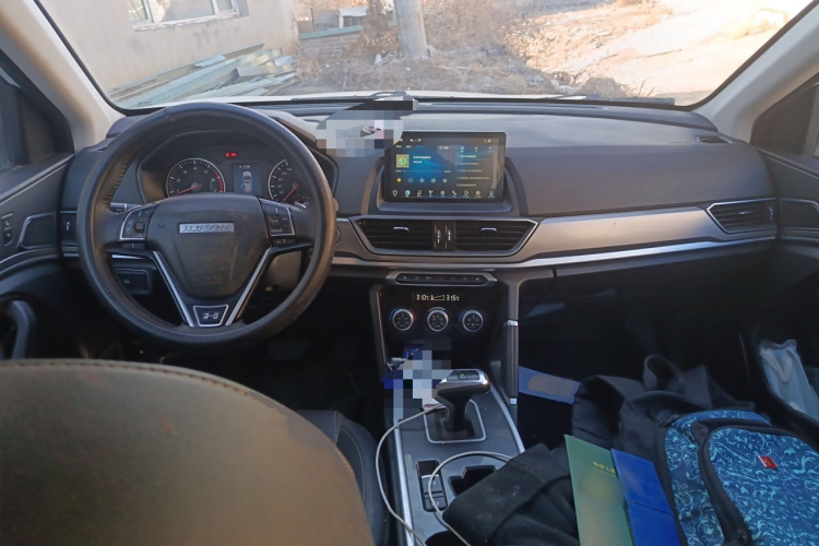 哈弗H6 2021款 运动版 1.5T 自动精英智联型 六边形格栅中控内饰7002