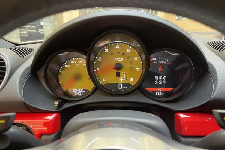 保时捷718 2018款 Cayman 2.0T中控内饰7005