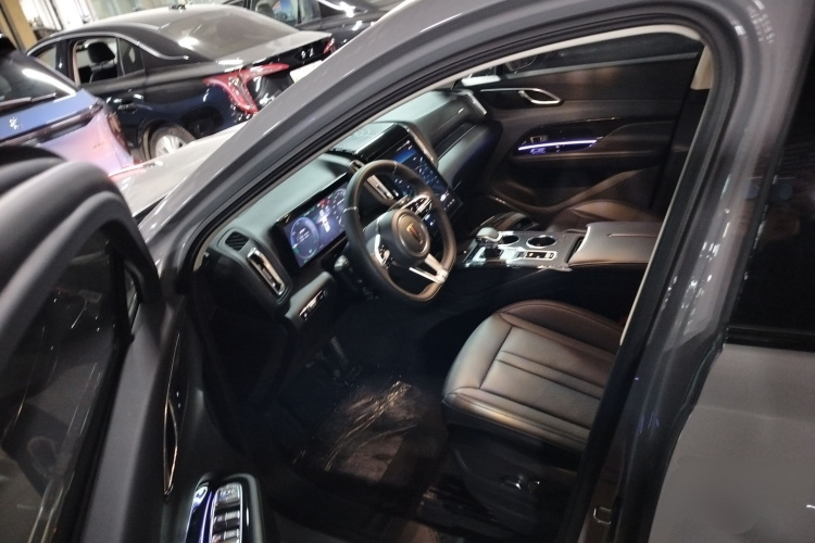 红旗HS3 PHEV 2024款 PHEV 115km 劲为版中控内饰20