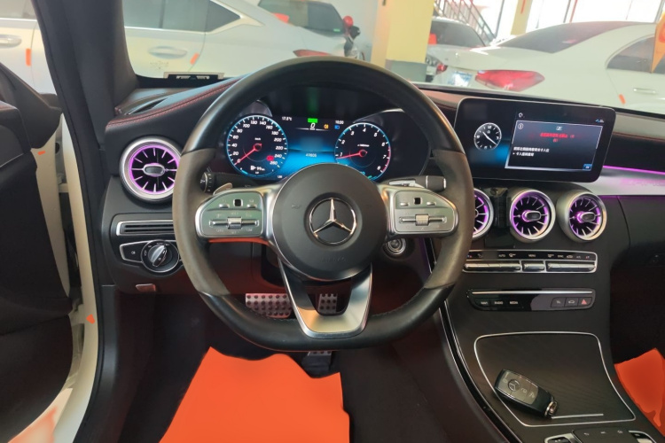 奔驰C级(进口) 2022款 改款 C 260 轿跑车局部细节13