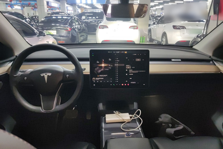 特斯拉 Model Y 2022款 长续航全轮驱动版中控内饰12