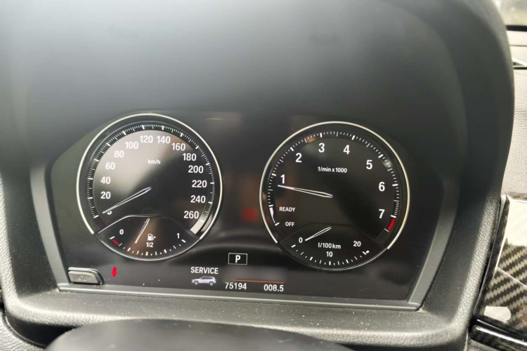 宝马X1 2019款 sDrive20Li 领先型中控内饰7005