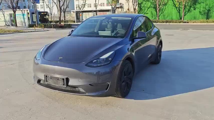特斯拉 Model Y 2021款 长续航全轮驱动版实拍1