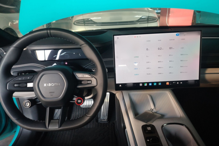 小米汽车 小米SU7 2024款 四驱超长续航高阶智驾Max版中控内饰7002