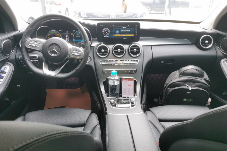 奔驰C级 2021款 C 200 L 时尚型运动版中控内饰12