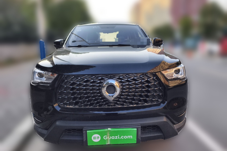 长城 炮 2021款 2.0T商用版手动柴油两驱精英型长箱GW4D20M车身外观2