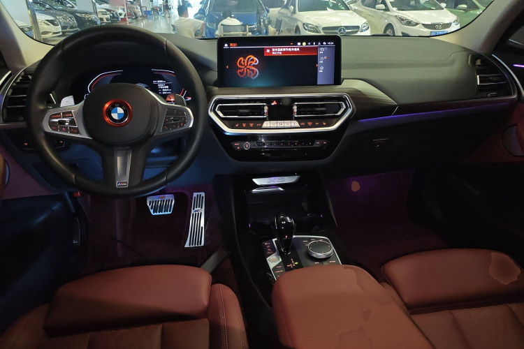 宝马X3 2023款 xDrive30i 领先型 M曜夜套装中控内饰12