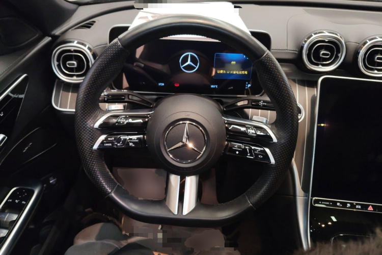 奔驰C级新能源 2023款 C 350 eL中控内饰13