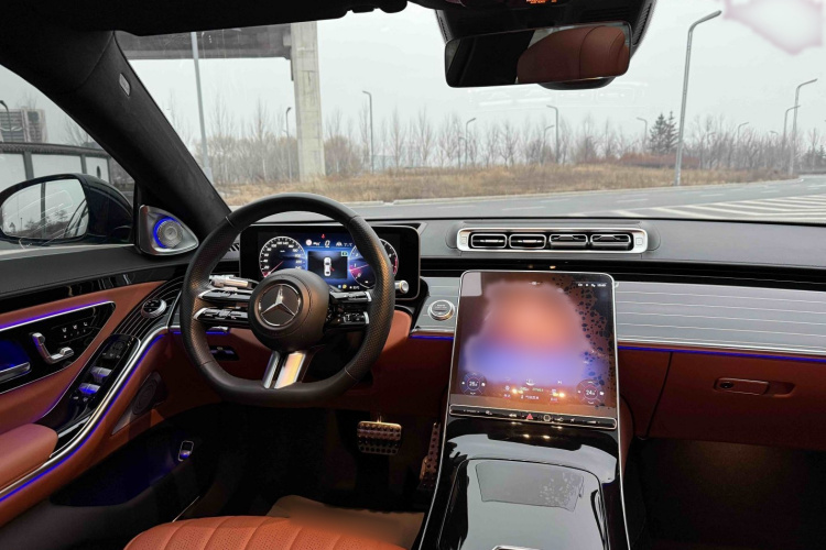 奔驰S级 2023款 S 450 L 4MATIC中控内饰7003