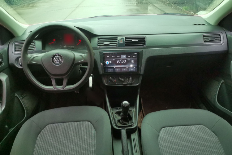 大众 桑塔纳 2021款 1.5L 手动风尚版中控内饰12