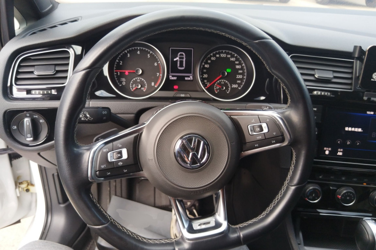 大众 高尔夫 2019款 280TSI DSG R-Line型 国V中控内饰13
