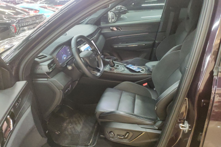 领克01 EM-P 2021款 1.5TD PHEV Halo中控内饰19