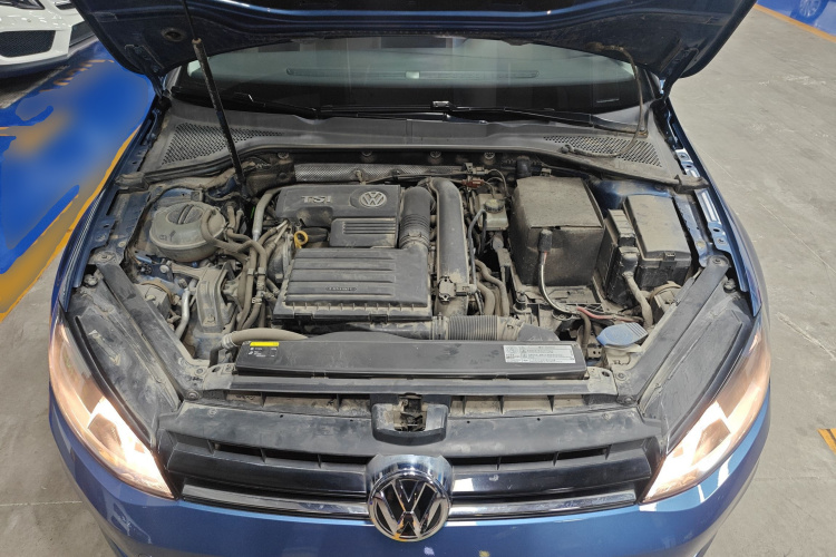 大众 高尔夫 2017款 230TSI 自动豪华百万辆纪念版机舱底盘24