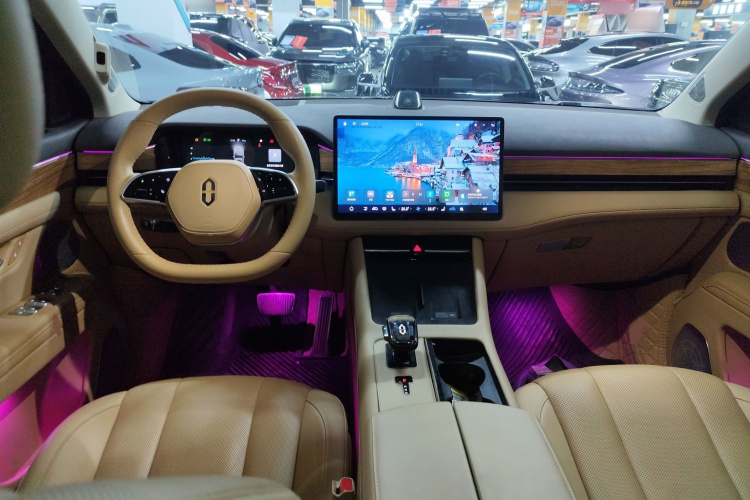 鸿蒙智行 问界M7 2024款 1.5T 后驱Plus版 5座中控内饰7002