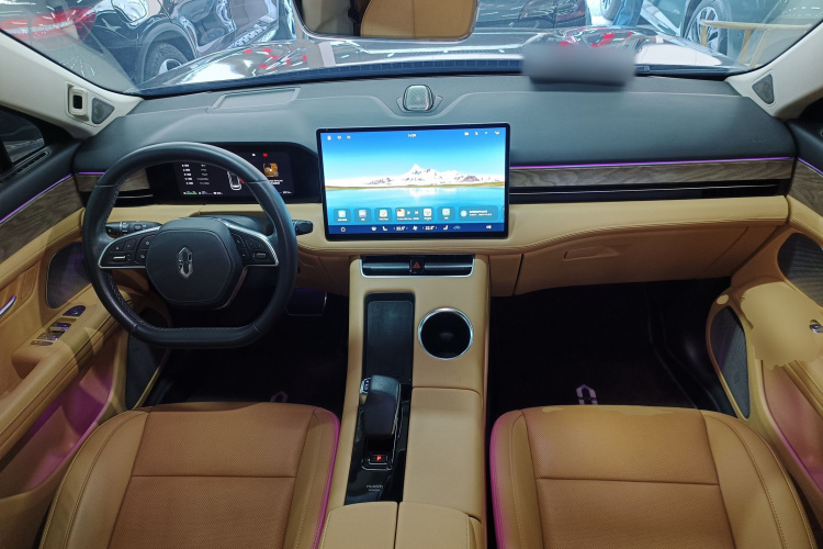 鸿蒙智行 问界M5 2022款 增程四驱性能版中控内饰12