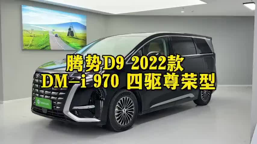 腾势D9 2022款 DM-i 970 四驱尊荣型实拍1