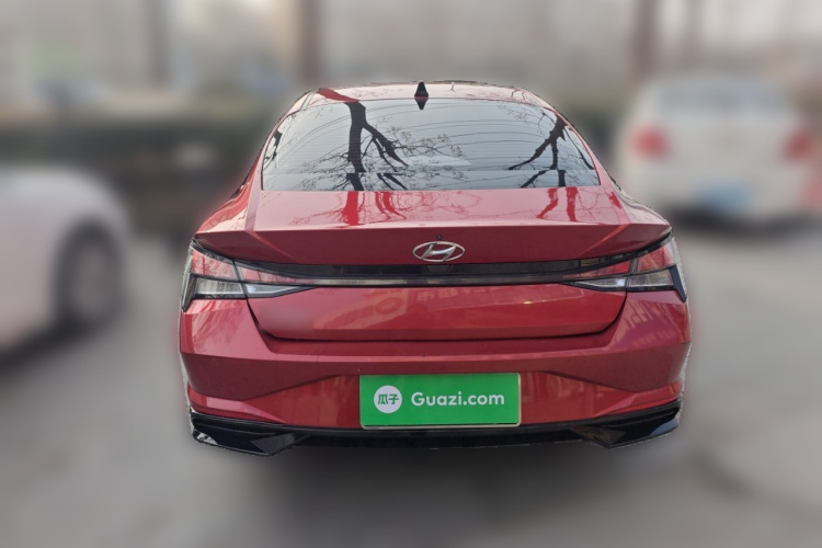 现代 伊兰特 2021款 1.5L CVT GLX精英版车身外观6