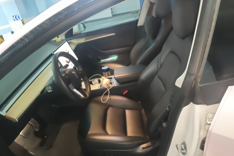 特斯拉 Model 3 2021款 改款二 Performance高性能全轮驱动版中控内饰19