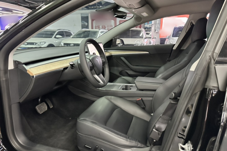 特斯拉 Model 3 2021款 标准续航后驱升级版 3D6中控内饰7002