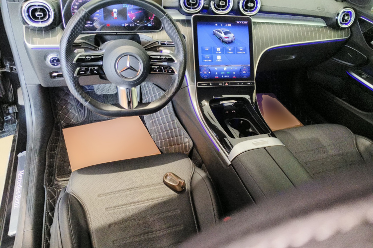 奔驰C级 2023款 改款 C 260 L 运动版中控内饰12