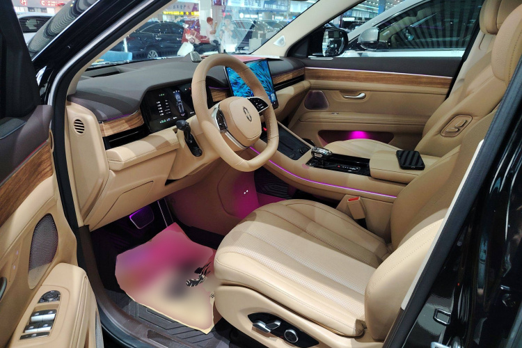 鸿蒙智行 问界M7 2024款 1.5T 后驱Plus版 5座中控内饰7003