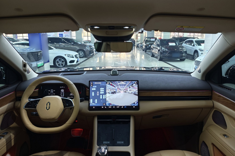 鸿蒙智行 问界M7 2024款 1.5T 智驾四驱Max版 6座中控内饰7008