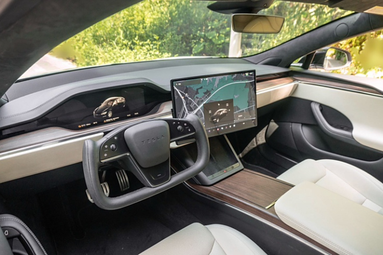 特斯拉 Model S 2023款 双电机全轮驱动版中控内饰7005