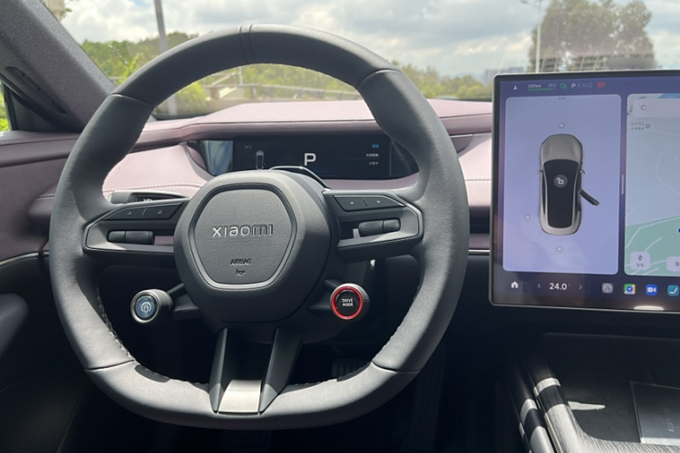 小米汽车 小米SU7 2024款 后驱超长续航高阶智驾Pro版中控内饰7005