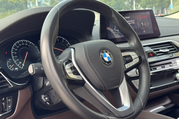 宝马5系 2019款 改款 530Li 领先型 豪华套装中控内饰7009