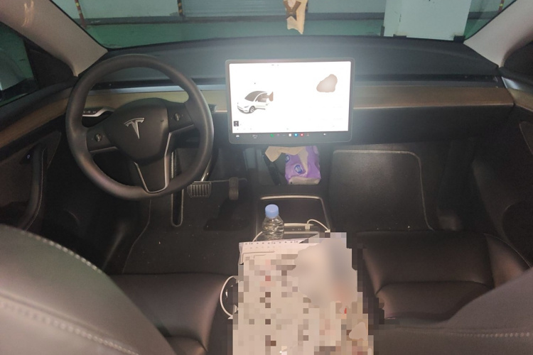 特斯拉 Model Y 2022款 后轮驱动版中控内饰7002