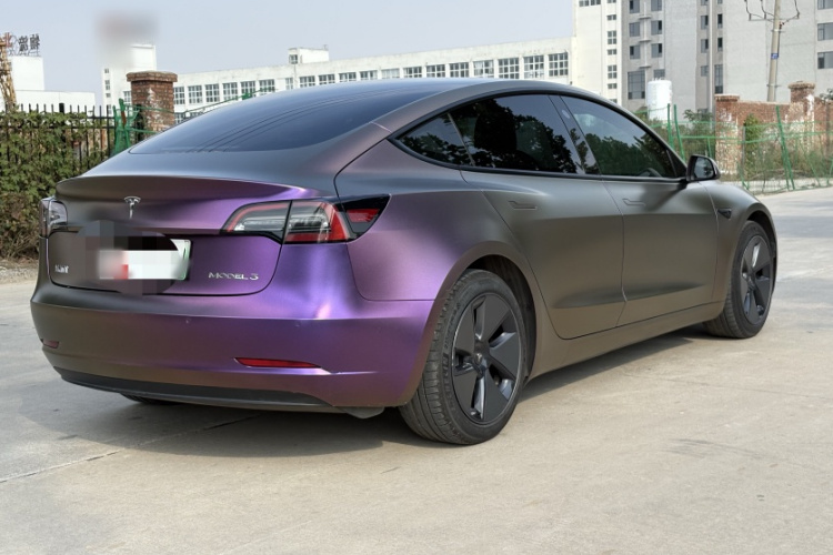 特斯拉 Model 3 2021款 标准续航后驱升级版车身外观6005