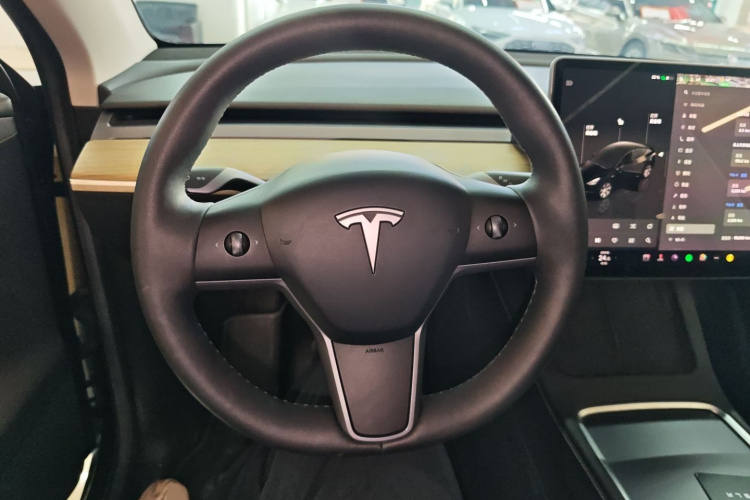 特斯拉 Model Y 2022款 改款 长续航全轮驱动版中控内饰13