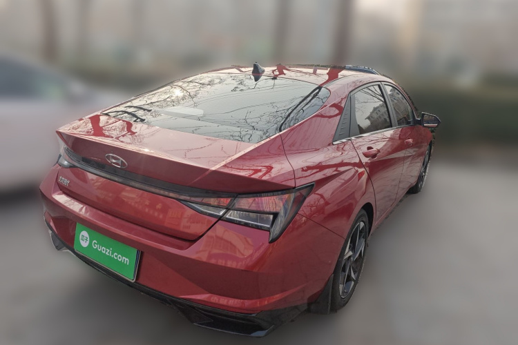 现代 伊兰特 2021款 1.5L CVT GLX精英版车身外观7