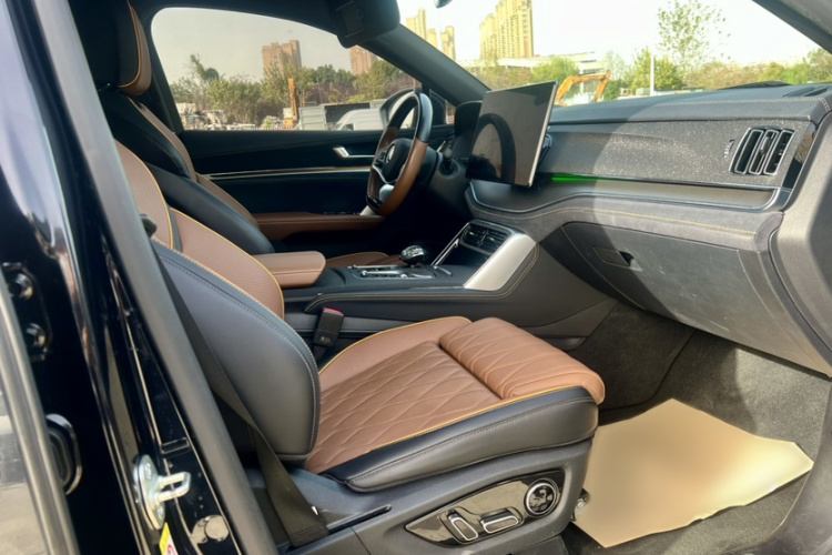 比亚迪 唐新能源 2021款 DM-i 112KM 尊荣型中控内饰7005