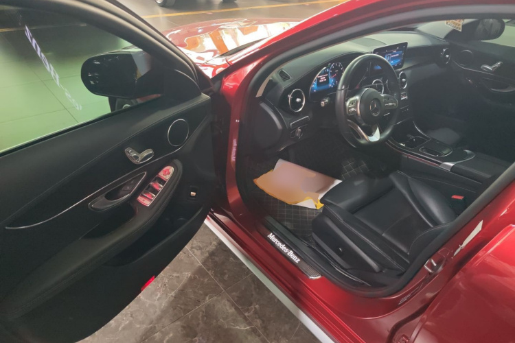 奔驰C级 2020款 C 200 L 时尚型运动版中控内饰20