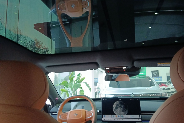 东风奕派 eπ007 2025款 纯电 565四驱Max领航版中控内饰22