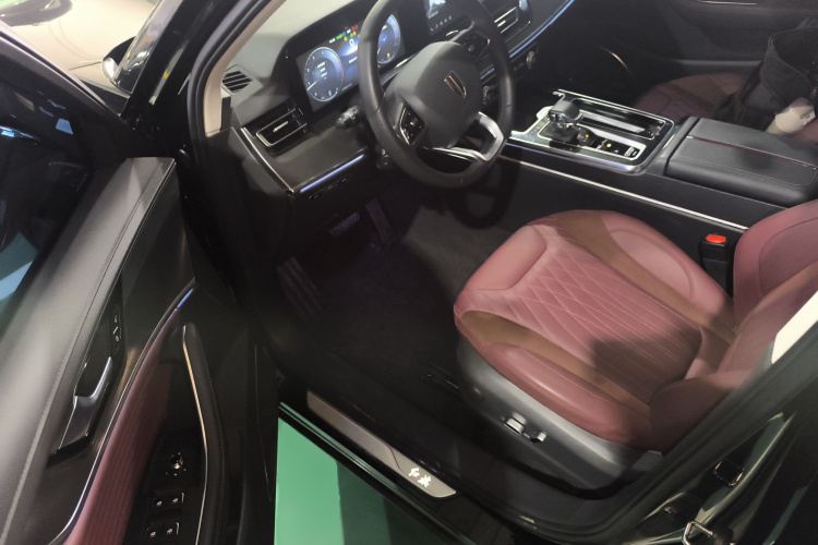 红旗HS5 2023款 2.0T 四驱旗享Pro版中控内饰7003